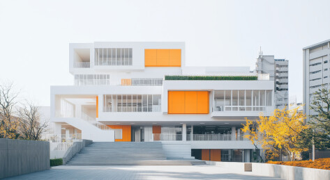 现代校园教学楼