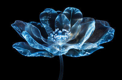 点线组成的网络科技概念背景图