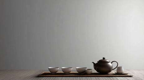 茶具背景