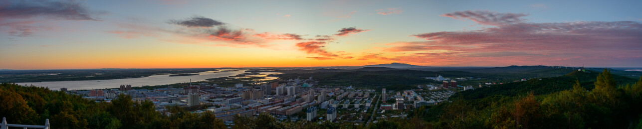 黑龙江省佳木斯市抚远市抚远镇东极阁日出