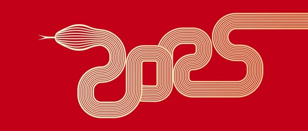 蛇艺术抽象设计