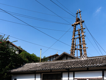 中国四川自贡市燊海井古法制盐遗址井架