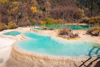 四川阿坝神仙池风景区