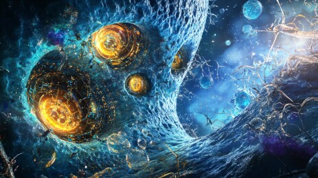 显微镜视角下生命体内的微观小宇宙