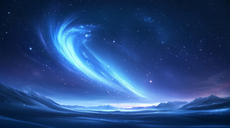 极光绚烂景象