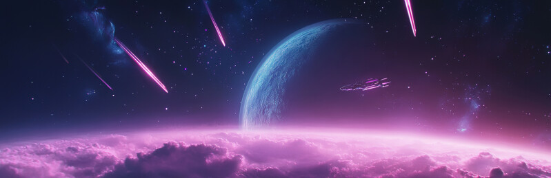 飞机在蓝天下飞行的低角度视图