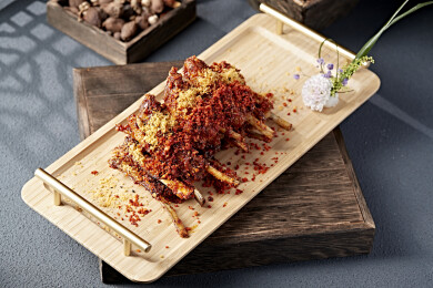 爆辣油炸小羊排