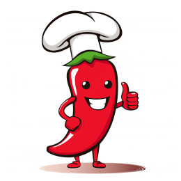 辣椒拟人卡通点赞形象