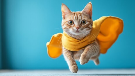 超级英雄小猫咪