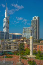 格鲁吉亚巴统欧洲广场