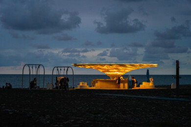 格鲁吉亚巴统黑海地标建筑