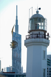 格鲁吉亚巴统黑海地标建筑