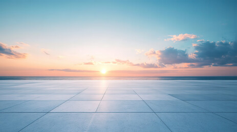 日落时的天空景色