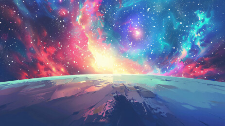 星河璀璨耀映地球