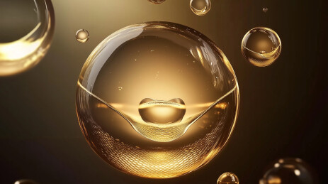 黑金补水护肤精华皮肤结构成分分子