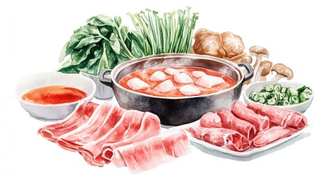 春节年夜饭火锅