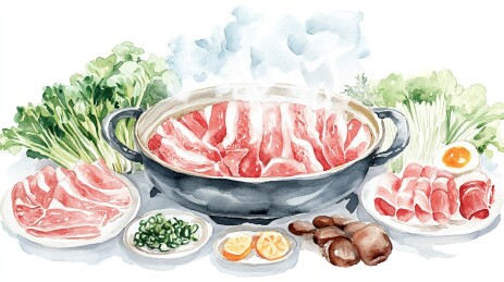 春节年夜饭火锅