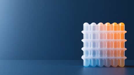 彩色试剂架的实验室工具设计