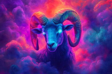 十二星座白羊座壁纸背景