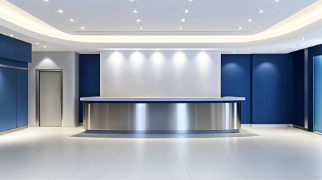 现代风格室内前台设计空间场景