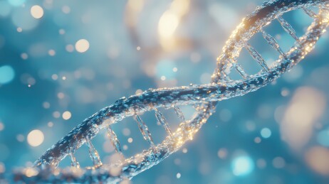 三维双螺旋DNA结构和基因序列