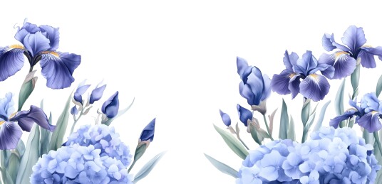 白色背景的热带花朵
