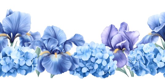 白色背景的热带花朵