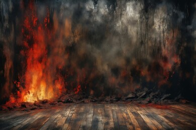 木地板上的火热地狱