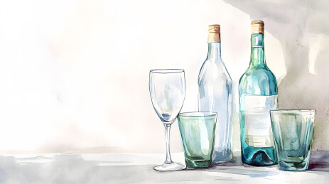 酒水饮料插画