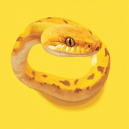 蛇的图画