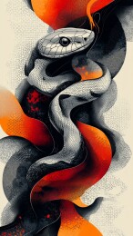 蛇的凝望