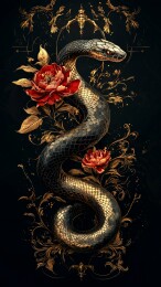 精美蛇壁纸