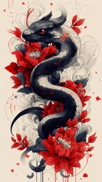 精美蛇壁纸