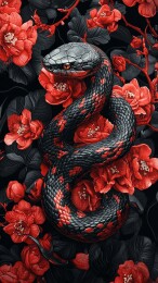 精美蛇壁纸