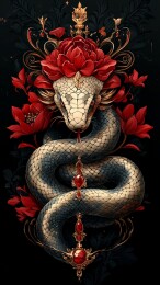 精美蛇壁纸