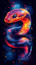 精美蛇壁纸