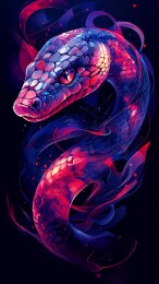精美蛇壁纸