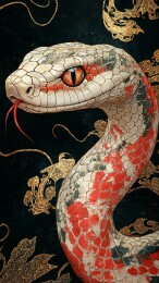 精美蛇壁纸