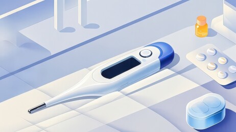 医疗保健用品的俯视图