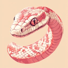 灵动缠绕的蛇之生态壁纸与插画艺术