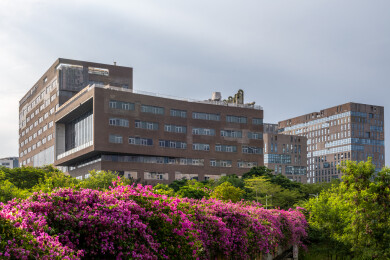 深圳南山区深圳大学校园景观