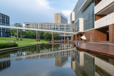 深圳南山区深圳大学校园景观