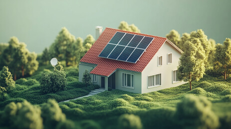 宁静的绿色乡村