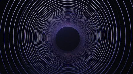 夜空中星星的低角度视图