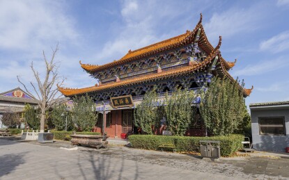 河北省廊坊市霸州市胜芳古镇大悲禅寺