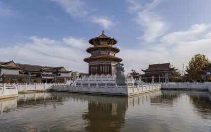 河北省廊坊市霸州市胜芳古镇大悲禅寺