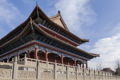 河北省廊坊市霸州市胜芳古镇大悲禅寺