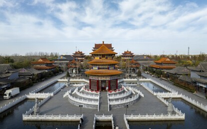 河北省廊坊市霸州市胜芳古镇大悲禅寺