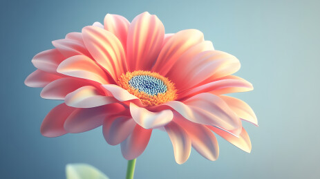 3d可爱花朵