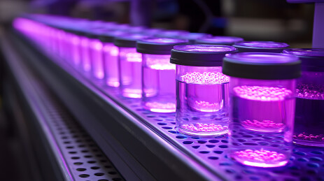 生物医疗科学实验室玻璃锥形烧杯插图